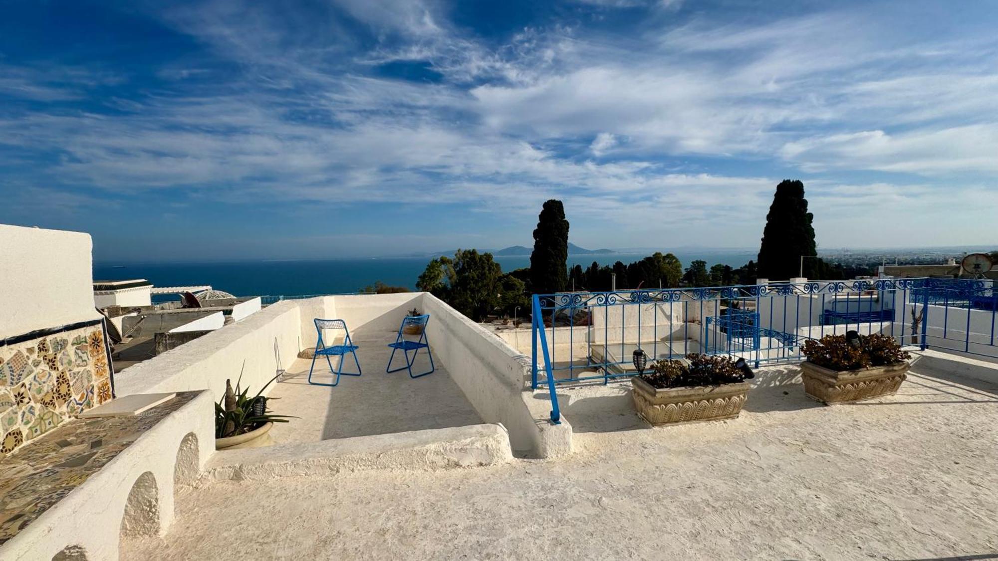 Panoramic 360 Degrees View Sidi Bousaid Sidi Bou Said Exterior foto